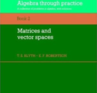 Download Algebra Through Practice Book 2 Matrices and Vector Space pdf-free