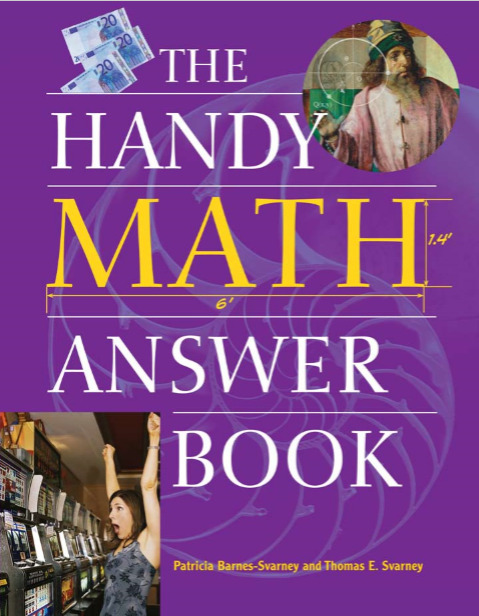 Download The Handy Math Answer Book by Patricia and Thomas pdf free